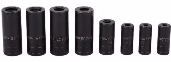 Kit di utensili con 8 adattatori, comprensivo di una cassetta degli attrezzi, ideale per diverse attività domestiche, maneggevole e pratico.