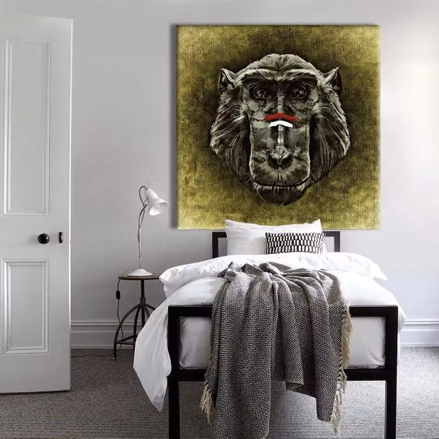 Quadro Canvas Abstract Signorbit Multicolore L 130 cm x P 130 cm x H 130 cm