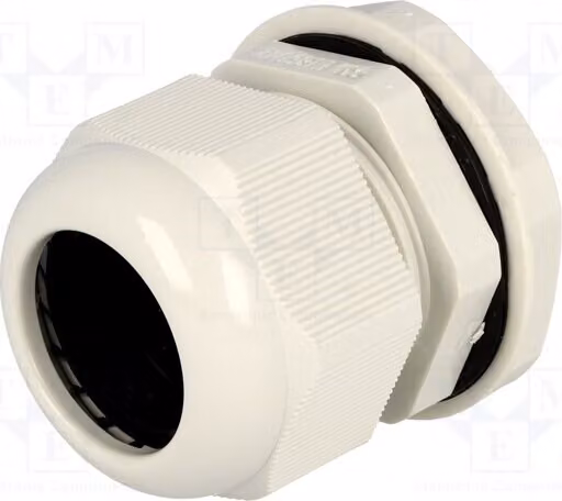 1 x Raccordo per cavo: Materiale UL94V-2, modello EGRWW29GY1, grado di protezione IP68, colore grigio