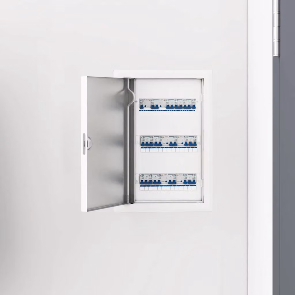 Pannello di Accesso vidaXL in Acciaio Inox Bianco Opaco L: 33,5 cm, P: 23 cm, H: 3 cm