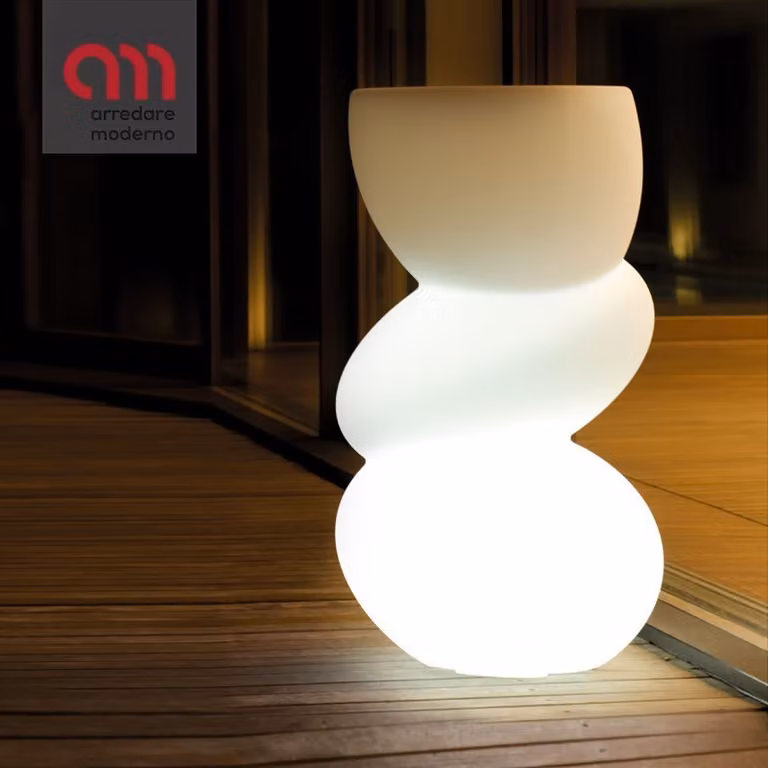 Vaso Caprice Alto 21st Twentyfirst Livingart Illuminabile
