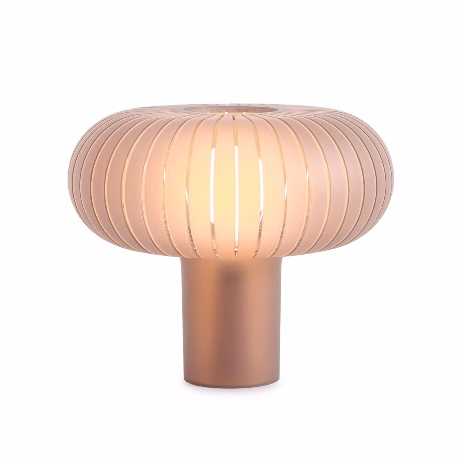 Kartell Lampada da tavolo Teresa Frozen, dimmerabile, Violetto / Fucsia / Rosa, Soggiorno / Sala da pranzo, Plastica, Design, Lampada da tavolo