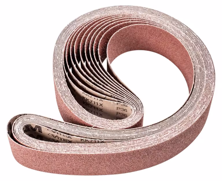 PFERD TOOLS Nastro abrasivo in ossido di alluminio BA per uso universale con levigatrice a nastro lungo