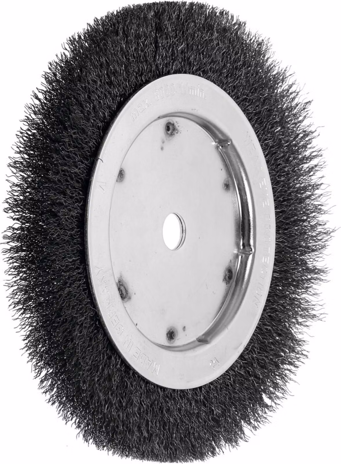Lessmann Spazzola circolare a fila singola Filo d'acciaio 0,30 mm, ⌀ spazzola x larghezza spazzola: 200X16 mm
