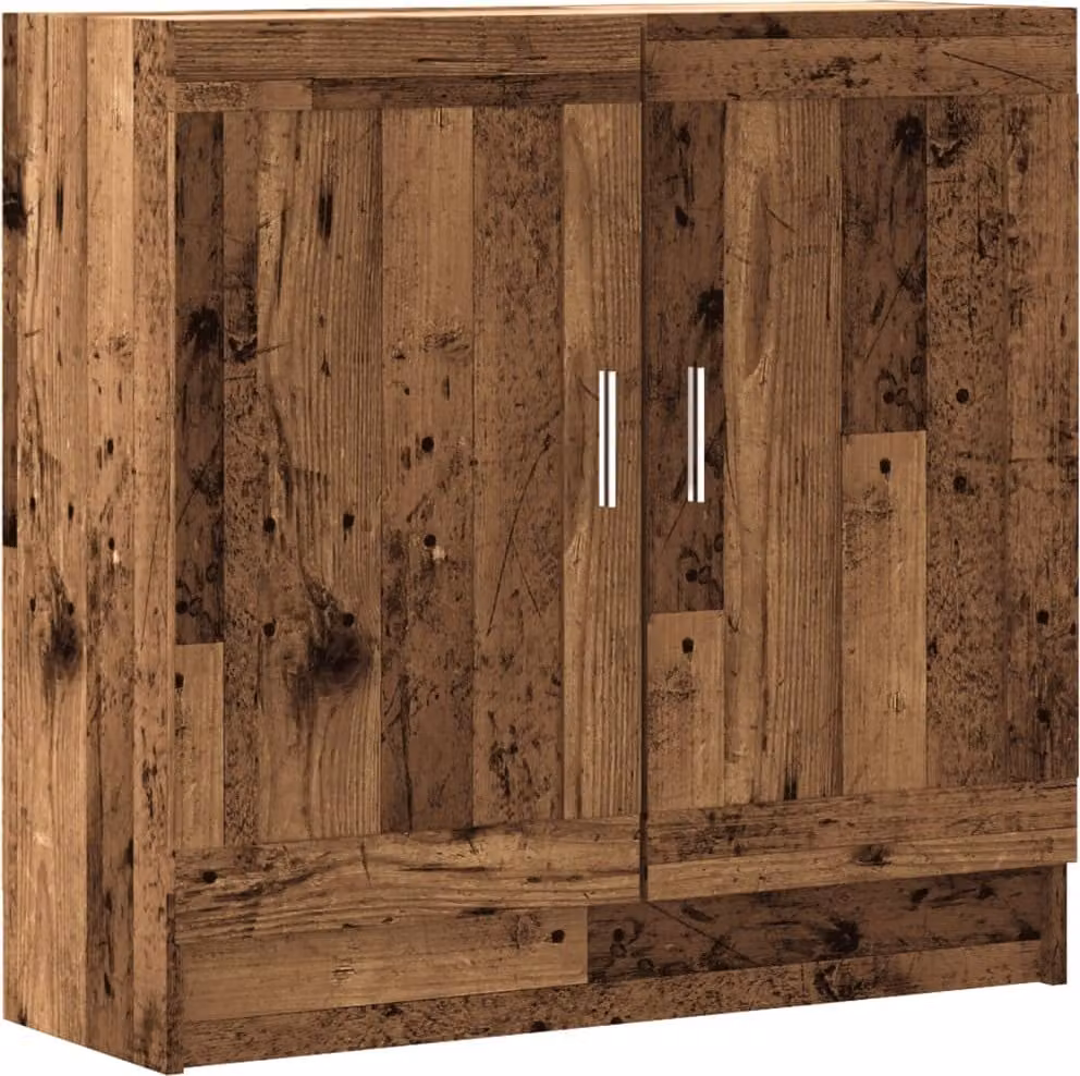 Libreria Legno Antico 82,5x30,5x80 cm in Truciolato