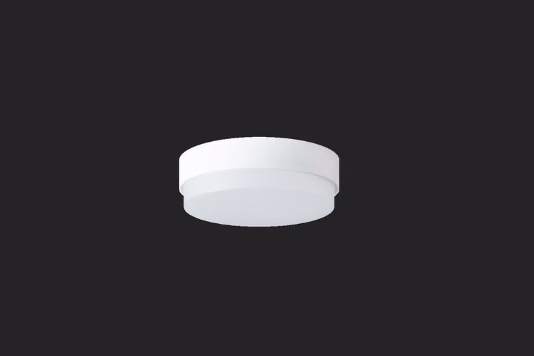 OSMONT TRI57706 TRITON 1 apparecchio industriale da soffitto/parete in plastica bianco IP65 4000 K 14W LED combinazione di emergenza 3 h