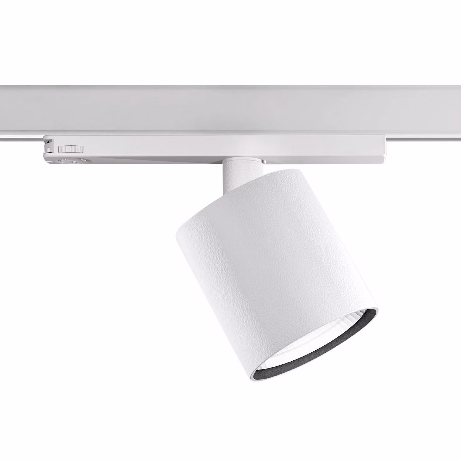 Ivela Faretto a binario LED Perfetto Puro, trifase, bianco, 940 Puro, Bianco / Opale, Corridoio, Alluminio, Moderno