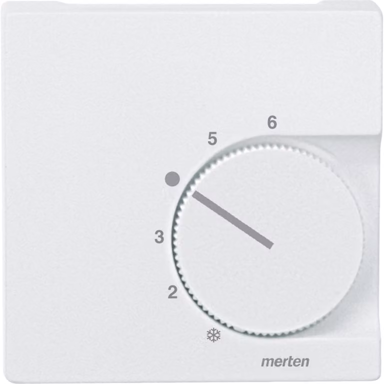 Merten Piastra centrale per inserto termostato ambiente 536219