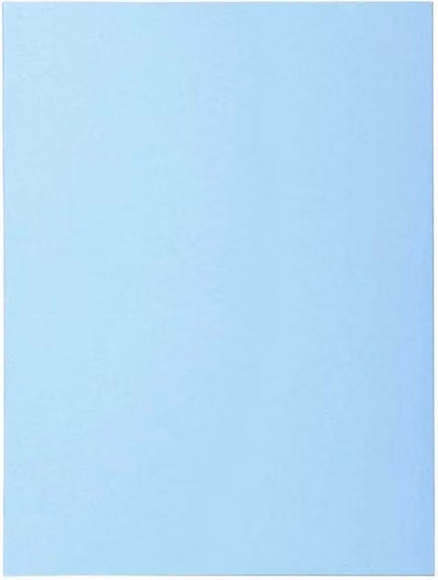 Copertine per dossier in carta extra resistente color blu pastello per DIN A4, confezione da 100 pezzi
