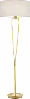 Lampada Tavolo Scrivania Studio Moderno 4,5W Ottone H 160 cm Paris II GD Trio