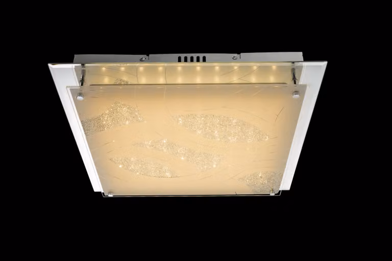 Lampada a sospensione Globo Noir II, cromata, 1 LED; codice prodotto: 48211-20