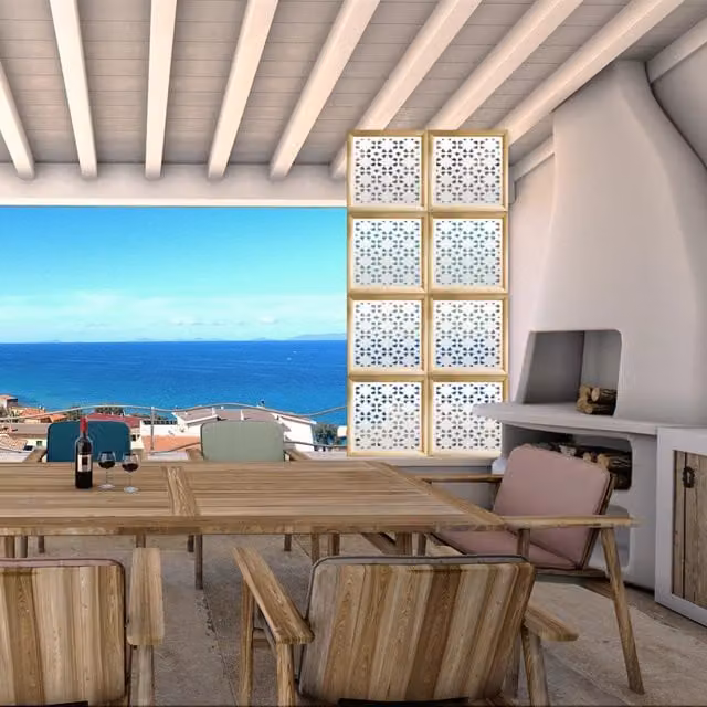 Moduli Decorativi PINCERS Signorbit in Legno e PVC, Colore Bianco, L/P/H: 98 x 98 x 98 cm – 1