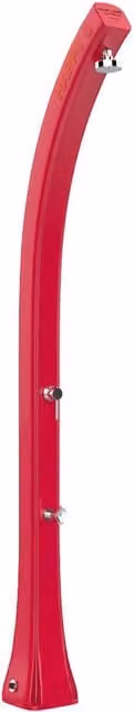 Doccia Solare da Giardino 28L Miscelatore e Lavapiedi Arkema Happy Five Cherry