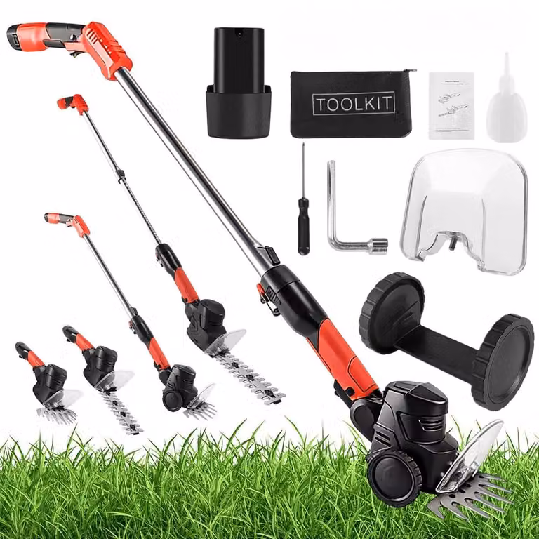 Accessori per tosaerba - Attrezzi da giardino - Controllo delle erbacce - Tagliabordi - Sega a mano per potatura - Manico ergonomico - Presa confortevole