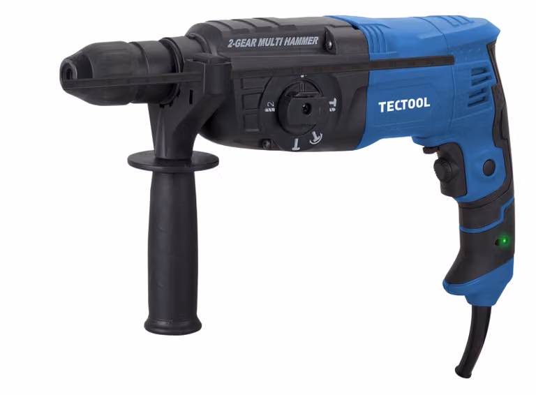 Martello perforatore SDS-PLUS TRH 850 [230 V - UE] - 850 W, 1020/2300 giri/min, 3J, INCL. VALIGETTA DI TRASPORTO, PUNTE, SCALPELLI