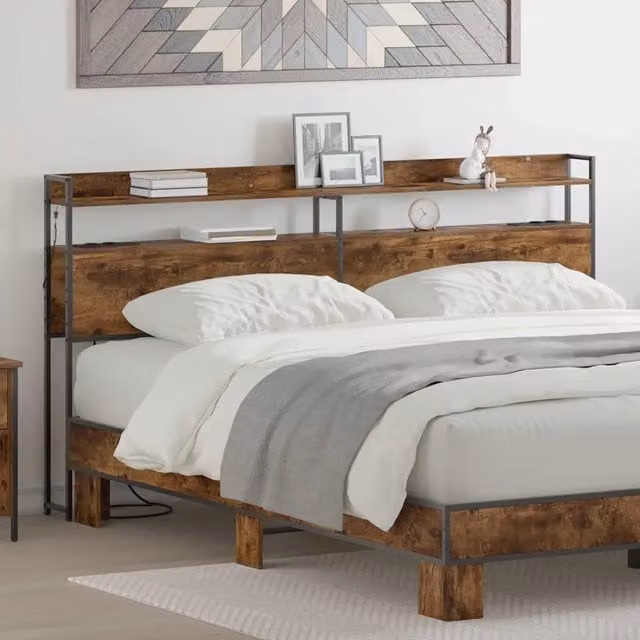 Testata contenitore Rovere fumo Legno ingegnerizzato 859717