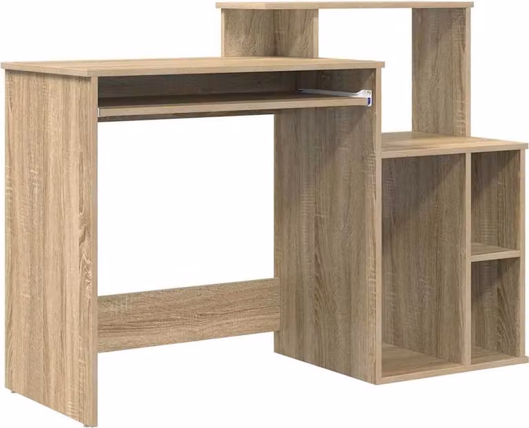 Scrivania Rovere Sonoma 120,5 x 44 x 88,5 cm Legno multistrato