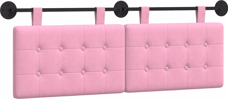 Testiera sospesa Rosa Tessuto