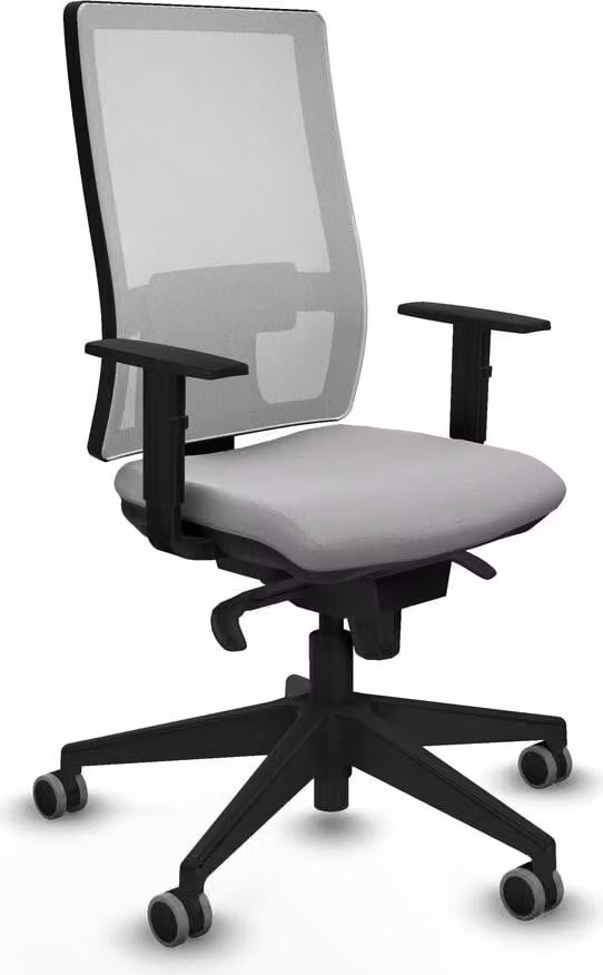 Sedia da ufficio Piqueras y Crespo 1D066G0 Grigio chiaro
