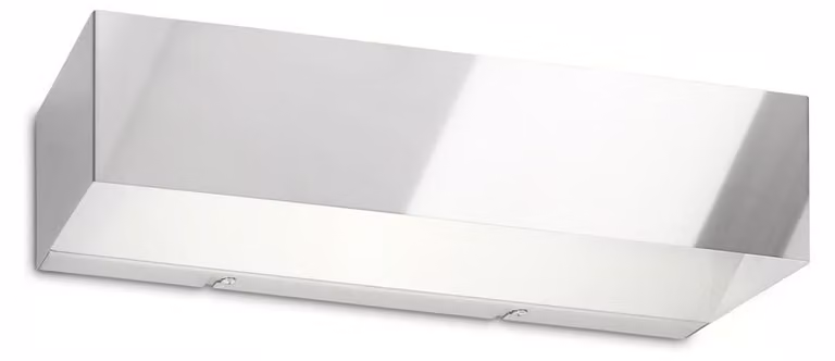Lampada a parete LED per bagno, grado di protezione IP44, luce bianca neutra, 8 W, 800 lumen, colore nero, 36 cm