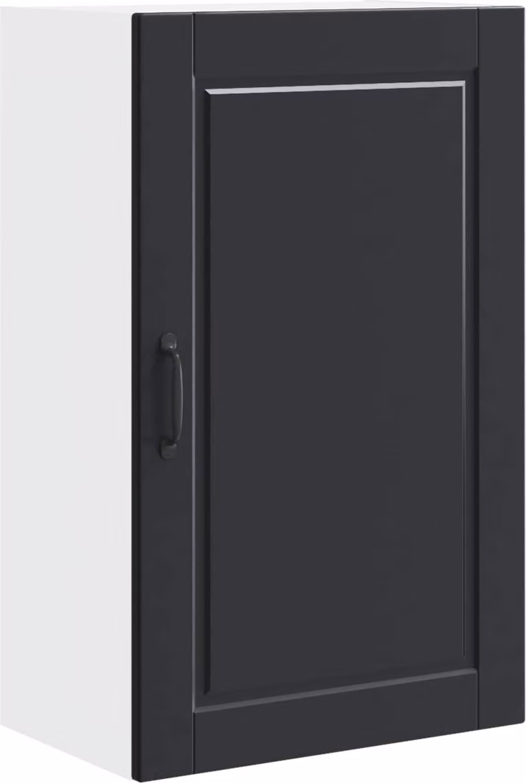 Armadietto a muro PORTO Nero 50 x 31 x 80 cm Legno multistrato