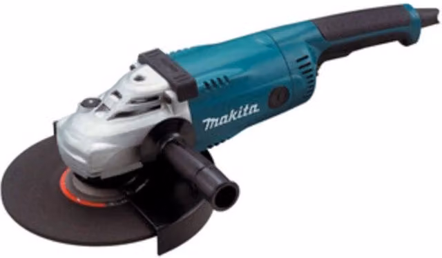 Smerigliatrice Makita GA9020 con potenza di 2200W e diametro di 230 mm