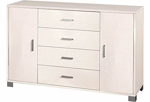 Sarmog Kit Mobile 4 CASSETTI 2 Ante H86 L70 P41 Cm Finitura Bianco 775k