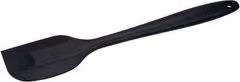 Spatola leccapentola in silicone Ilsa, Nero, 28 cm