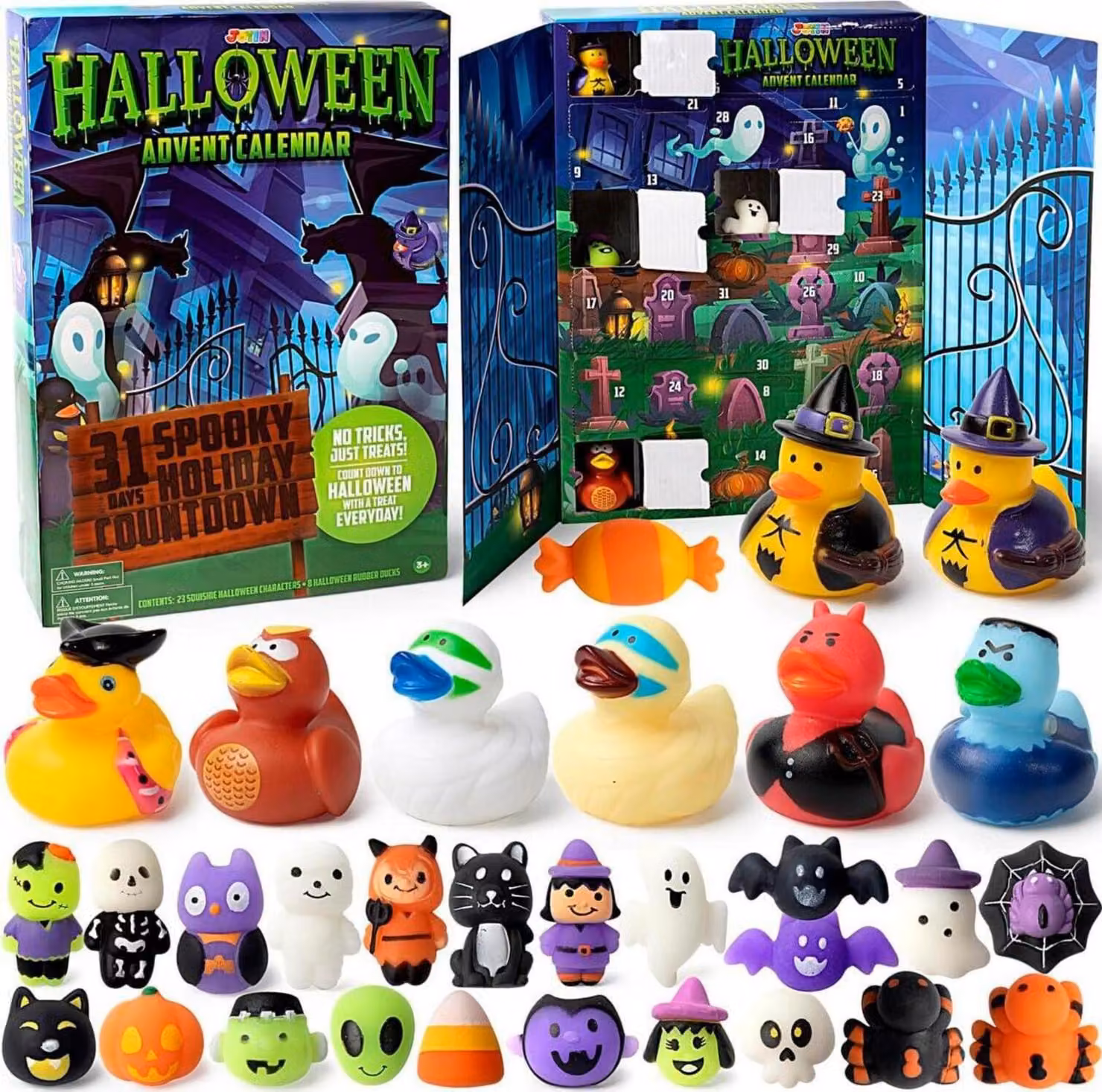 Calendario dell'Avvento JOYIN Halloween 2022 con 31 giorni di regali per bambini
