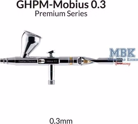 GAAHLERI GAA-40867 Aerografo Serie Premium GHPM-Mobius 0,3 mm
