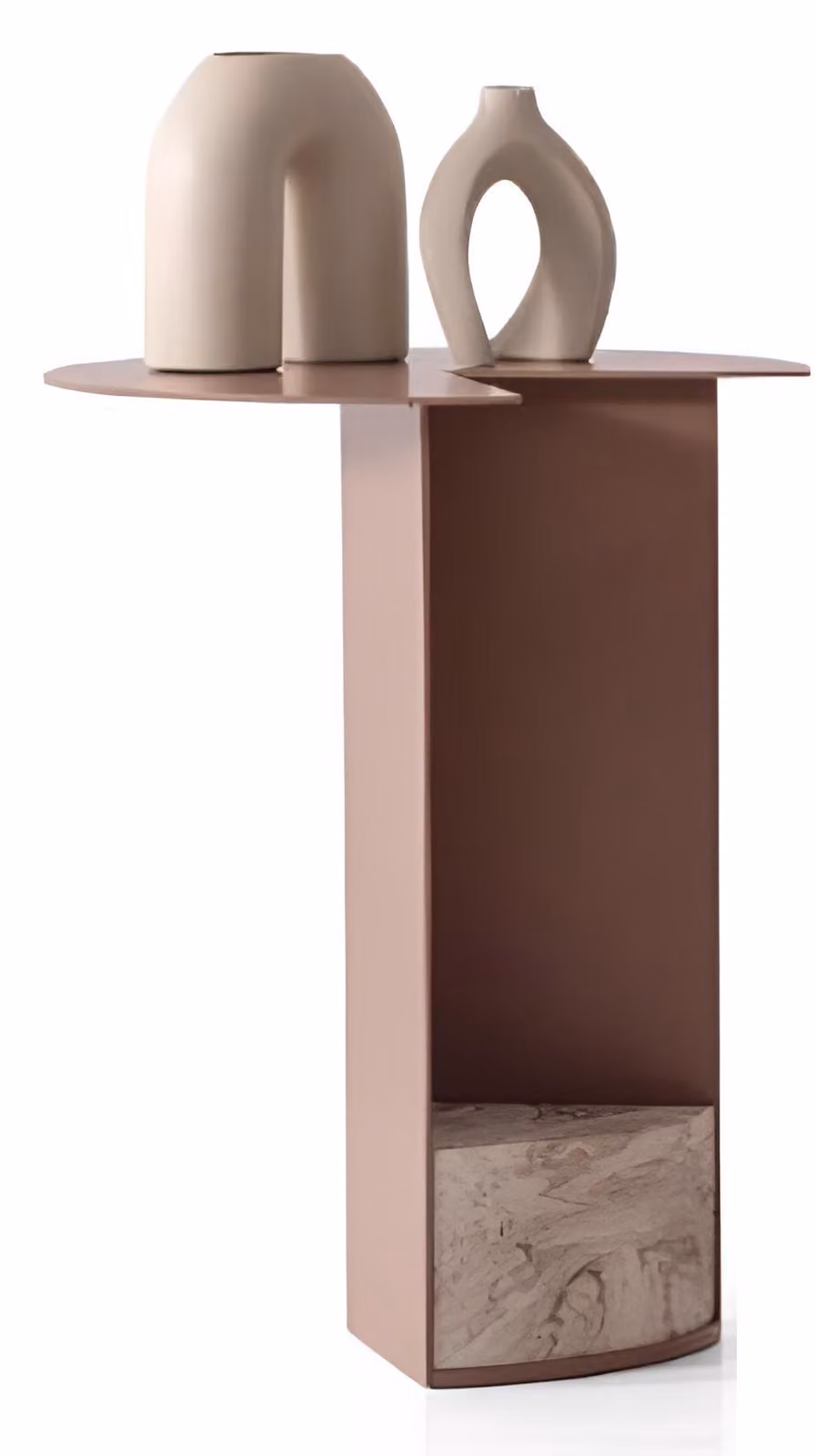 Exklusiver Kaffeetisch Designer Wohnzimmer Metalltisch Edle Möbel