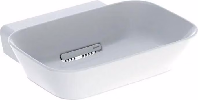 Geberit ONE lavabo à poser en forme de coupe, sortie horizontale, blanc, 50x15,4x42,5cm, 505.050.00.1, 505.050.00.1
