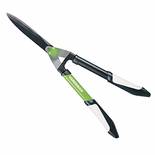 Tagliasiepe Verdemax 62 cm - Lama Ondulata in Acciaio, Ergonomico