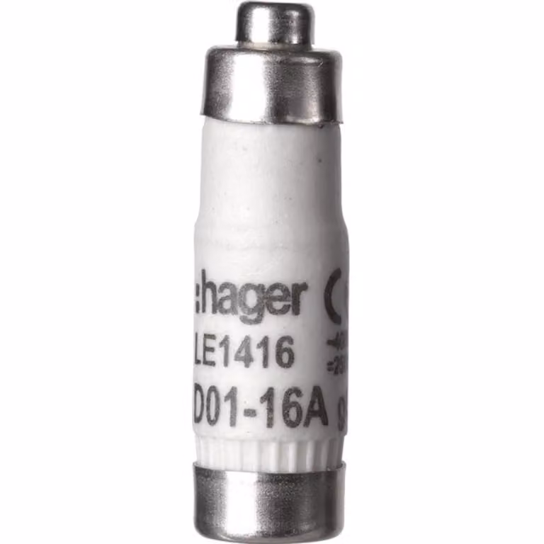 Fusibile D01 16A4 400V con indicatore LE1416