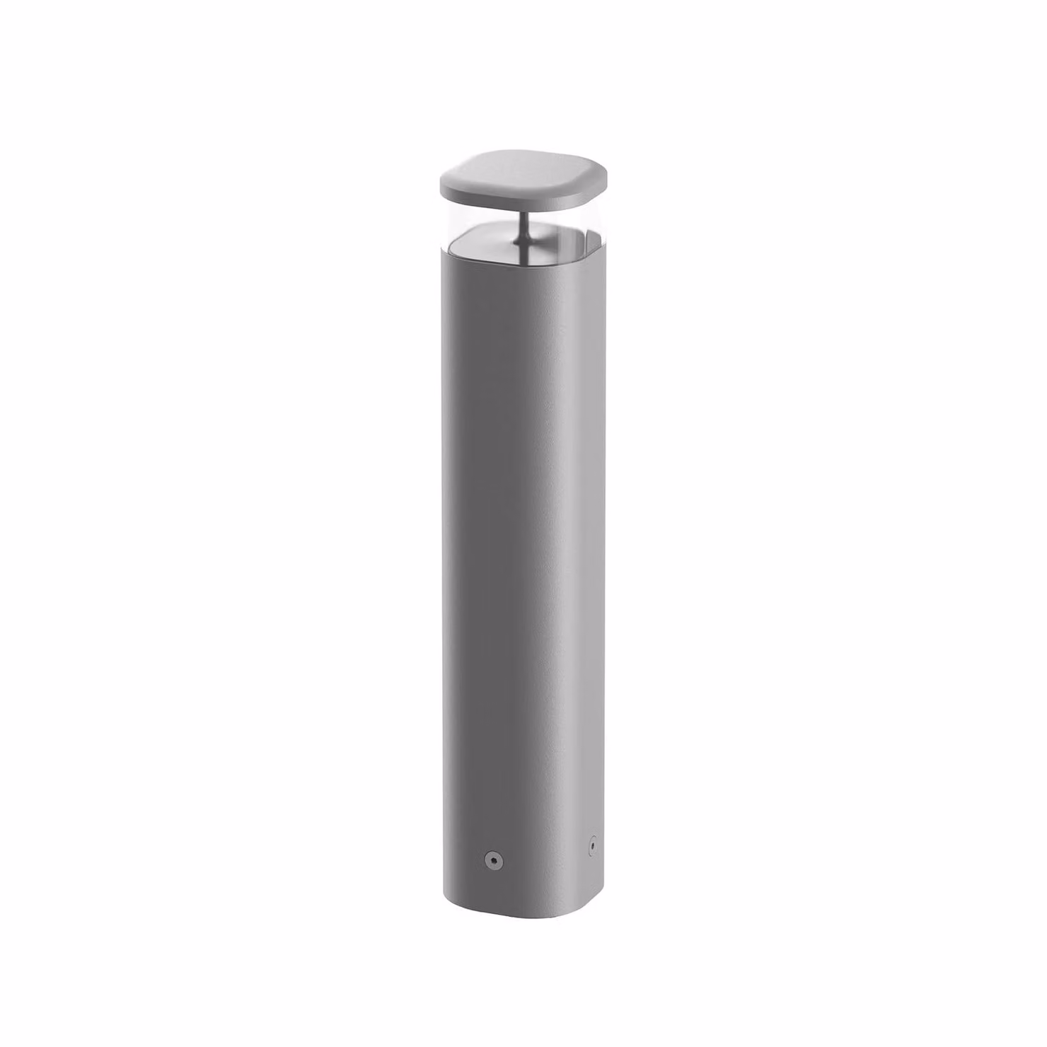 Flos Architectural Lampioncino da giardino Pointbreak Bollard 2, Alluminio / Grigio / Zincato, Alluminio, Design, Lampada LED da esterni