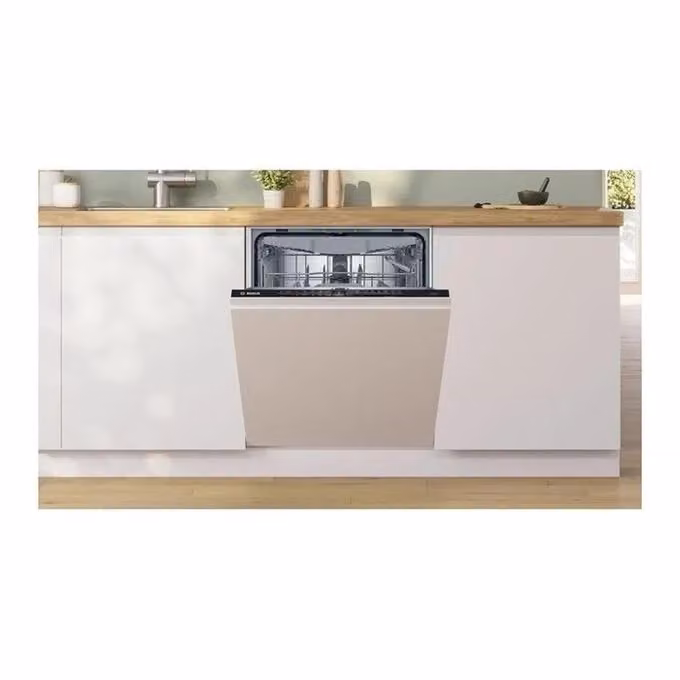 Lavastoviglie da incasso a scomparsa totale Bosch SMV2HVX02E Serie 2, 14 coperti, Classe D, 46 dB, con Wi-Fi Home Connect, L: 59,8 cm, A: 81,5 cm, P: 55 cm – 2