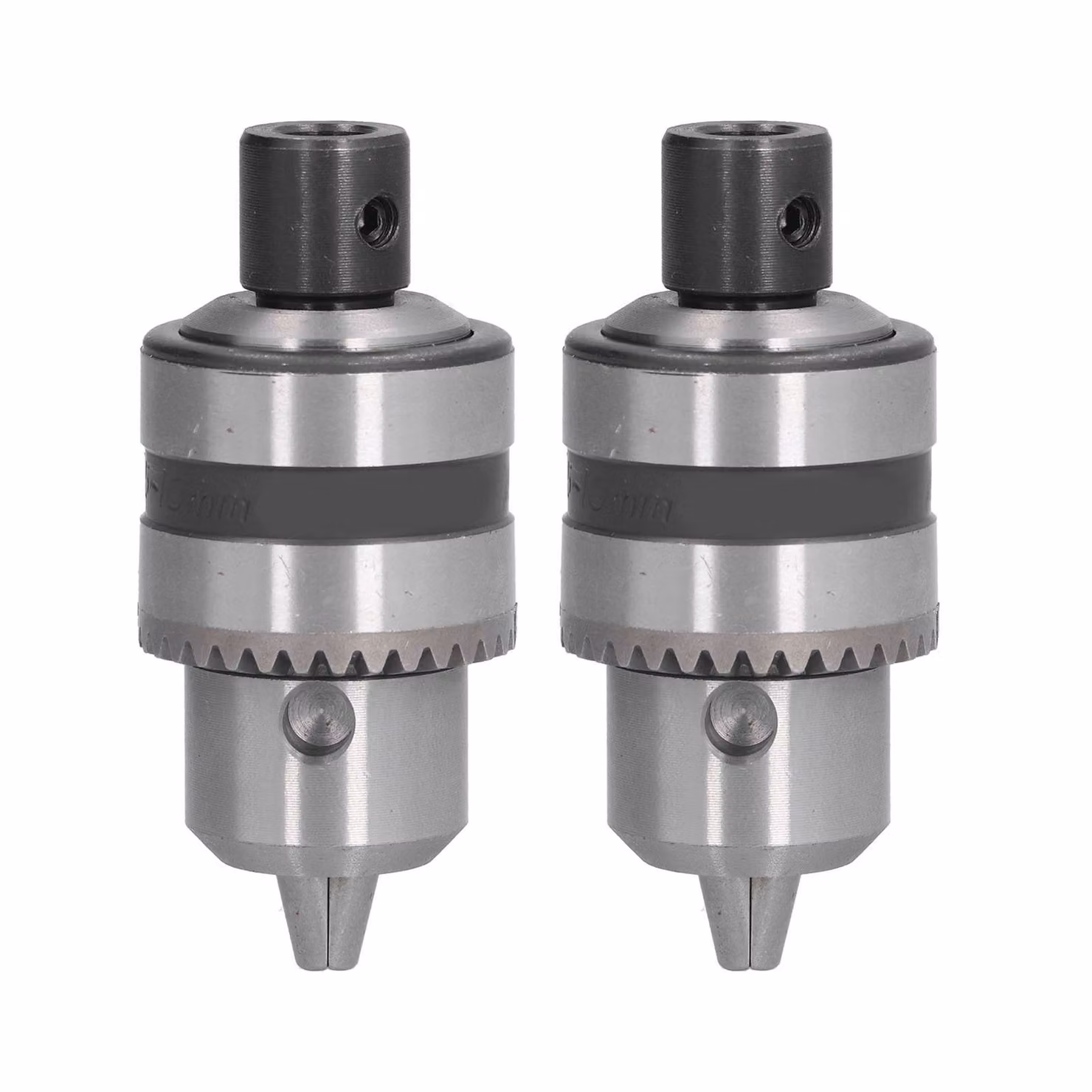 Mandrino da trapano per impieghi gravosi, mandrino da trapano a 3 griffe, mandrino da trapano in lega di alluminio, strumento di conversione, convertitore di chiave, mandrino a chiave con capacità di 1,5-10 mm