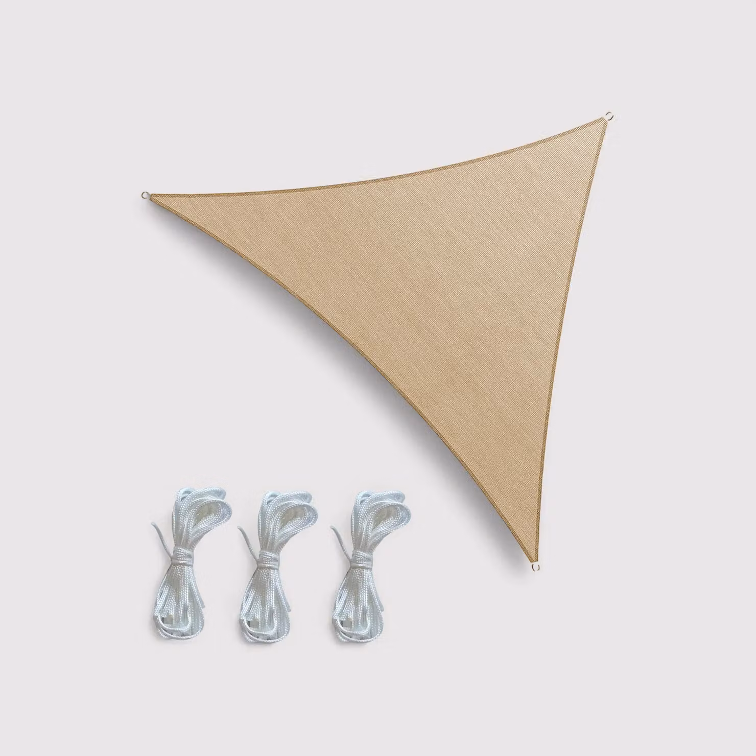 Hosta - Vela parasole triangolare 3x3x3 mt per esterni