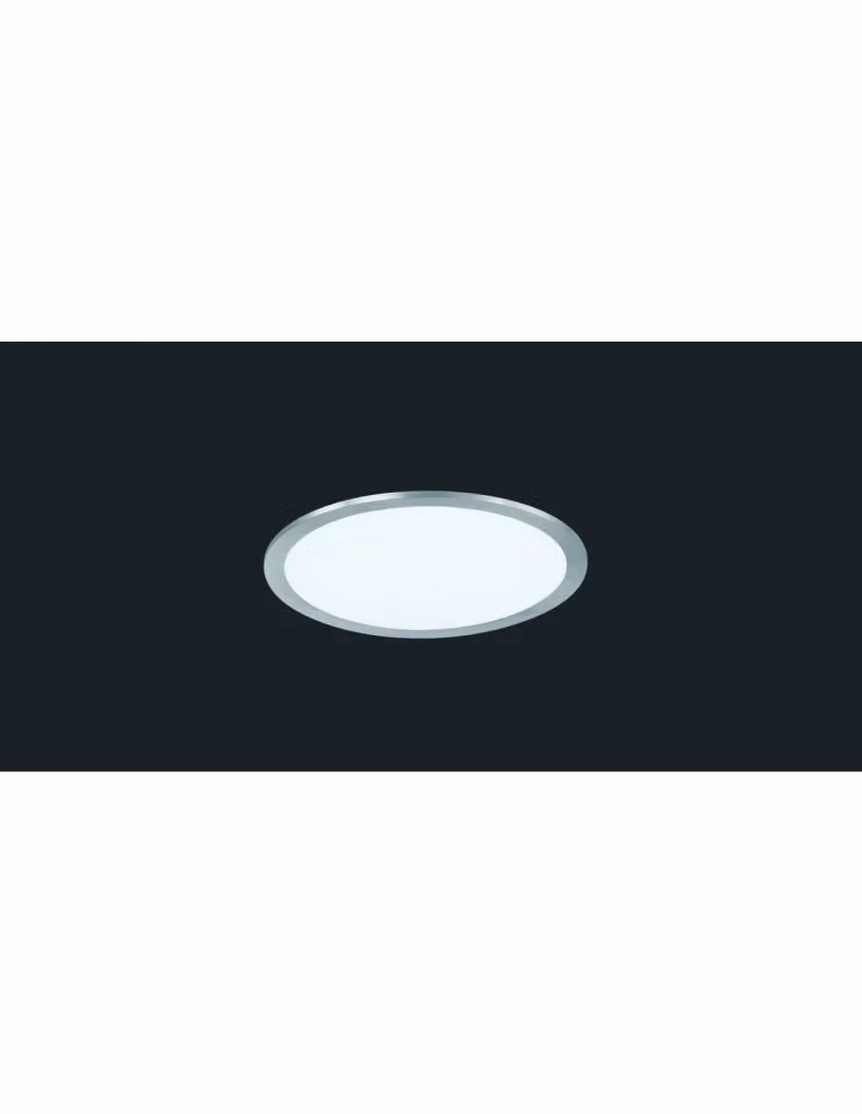 Plafoniera Phoenix Trio Leuchten LED Rotonda Argento Ø 30 cm – 2