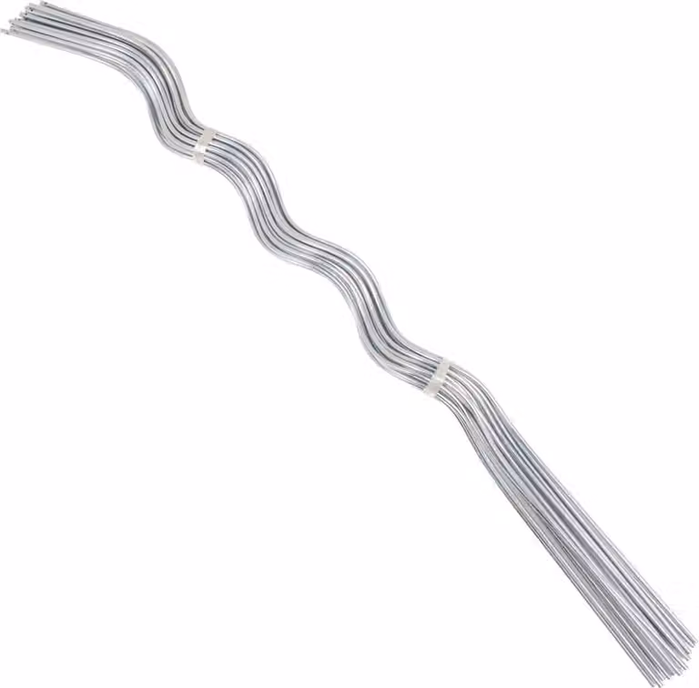 20 pz Supporti a Spirale per Piante 110 cm in Acciaio Zincato