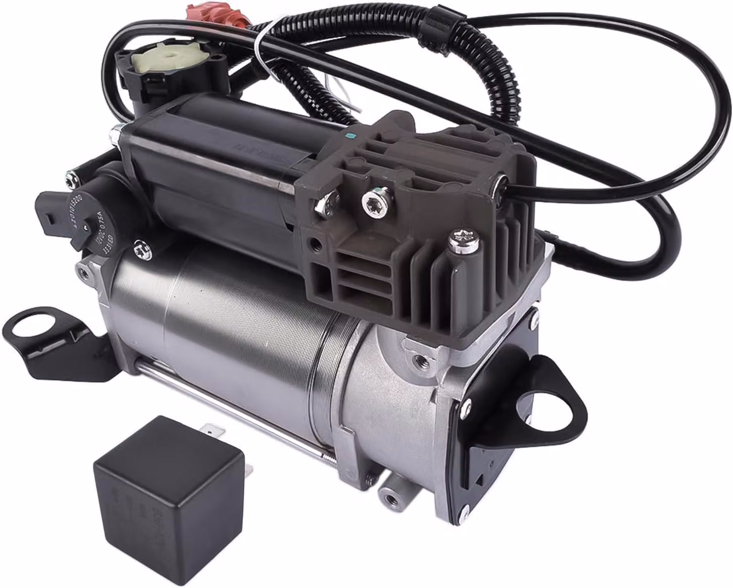 Compressore per sospensioni pneumatiche - Compressore d'aria - Pompa d'aria - Compressore per sospensioni - Compressore per freni - Materiale sostenibile