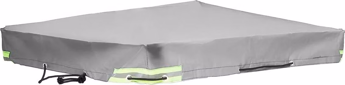 Copertura per rimorchio, impermeabile, protezione durevole, grigio