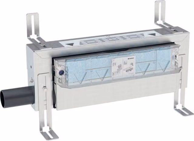 Sifone per doccia Combifix Geberit colore silver per altezza massetto 65-90 mm
