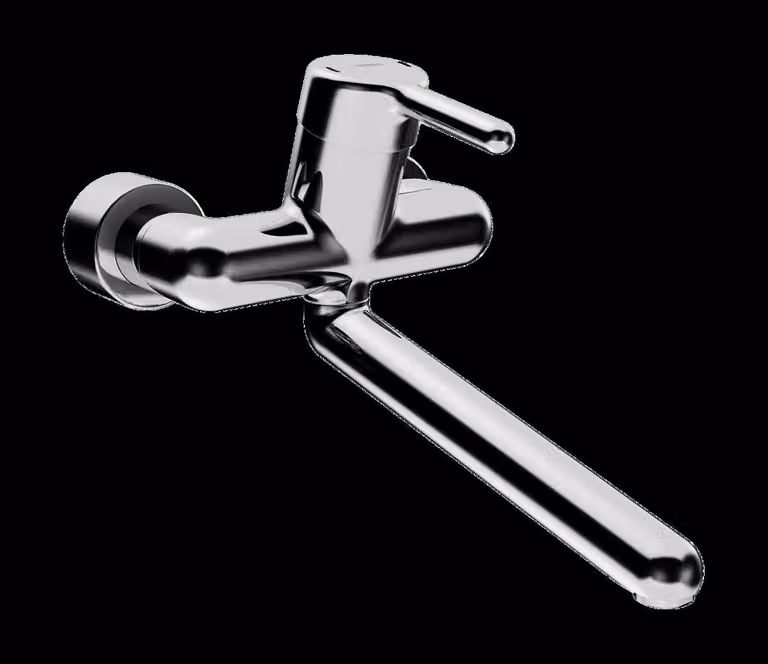 HANSA HANSAMEDIPRO protec Mitigeur de lavabo, saillie 311 mm, chromé, 02572203, 02572203