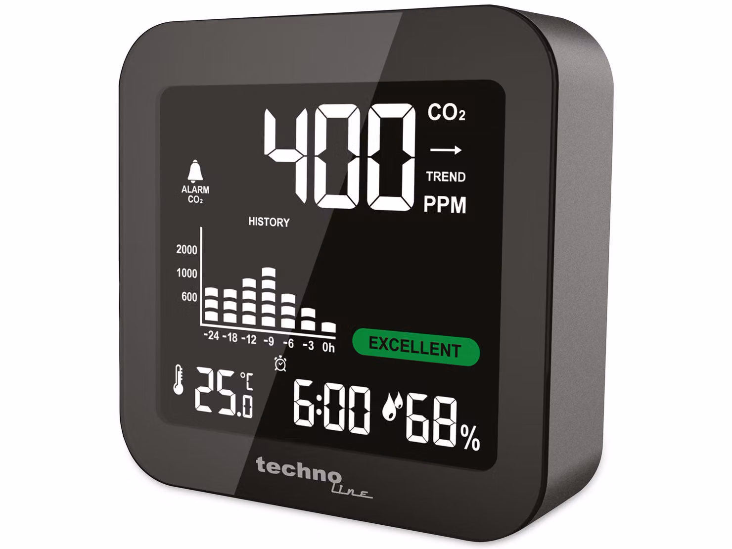 TECHNOLINE Misuratore di Co2 WL 1025