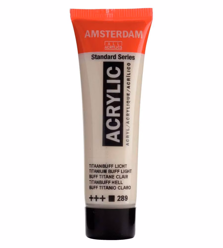 Colore acrilico Amsterdam 20 ML Cuoio Titanio Chiaro