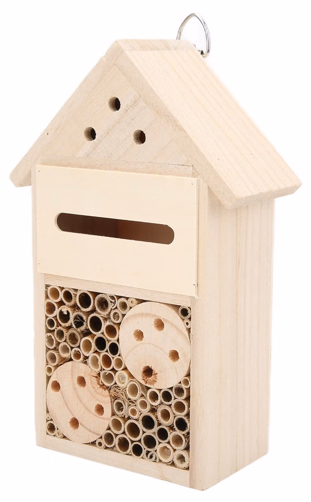 L'arnia in legno attira più insetti impollinatori Hotel in legno per api, farfalle e coccinelle