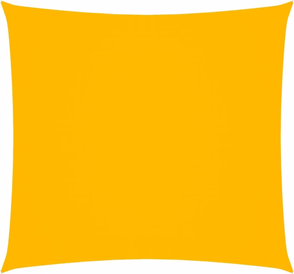 Vela Parasole in Tela Oxford Quadrata 2,5x2,5 m Gialla
