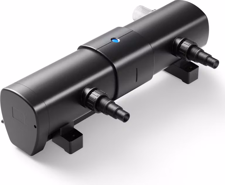 SunSun CUV-2072 Chiarificatore per laghetti 8000 l/h / 72 W UVC per laghetti fino a 90.000 litri, prechiarificatore per filtro e pompa per laghetti, chiarificatore d'acqua con lampada UV, filtro luminoso per il controllo delle alghe