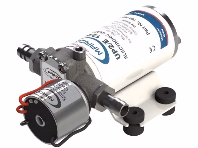 Pompa Marco UP2/E 12 V in plastica bianca